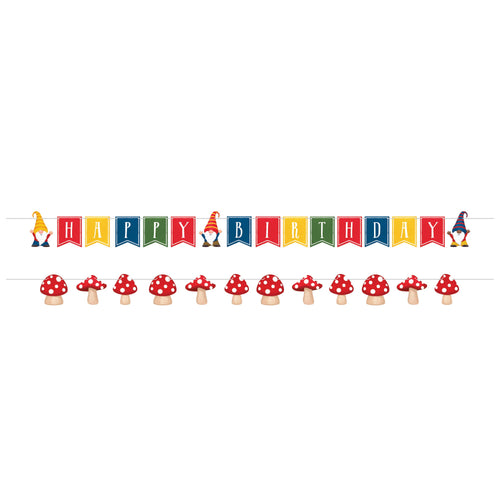 Party Gnomes Birthday Banners | Kid's Birthday