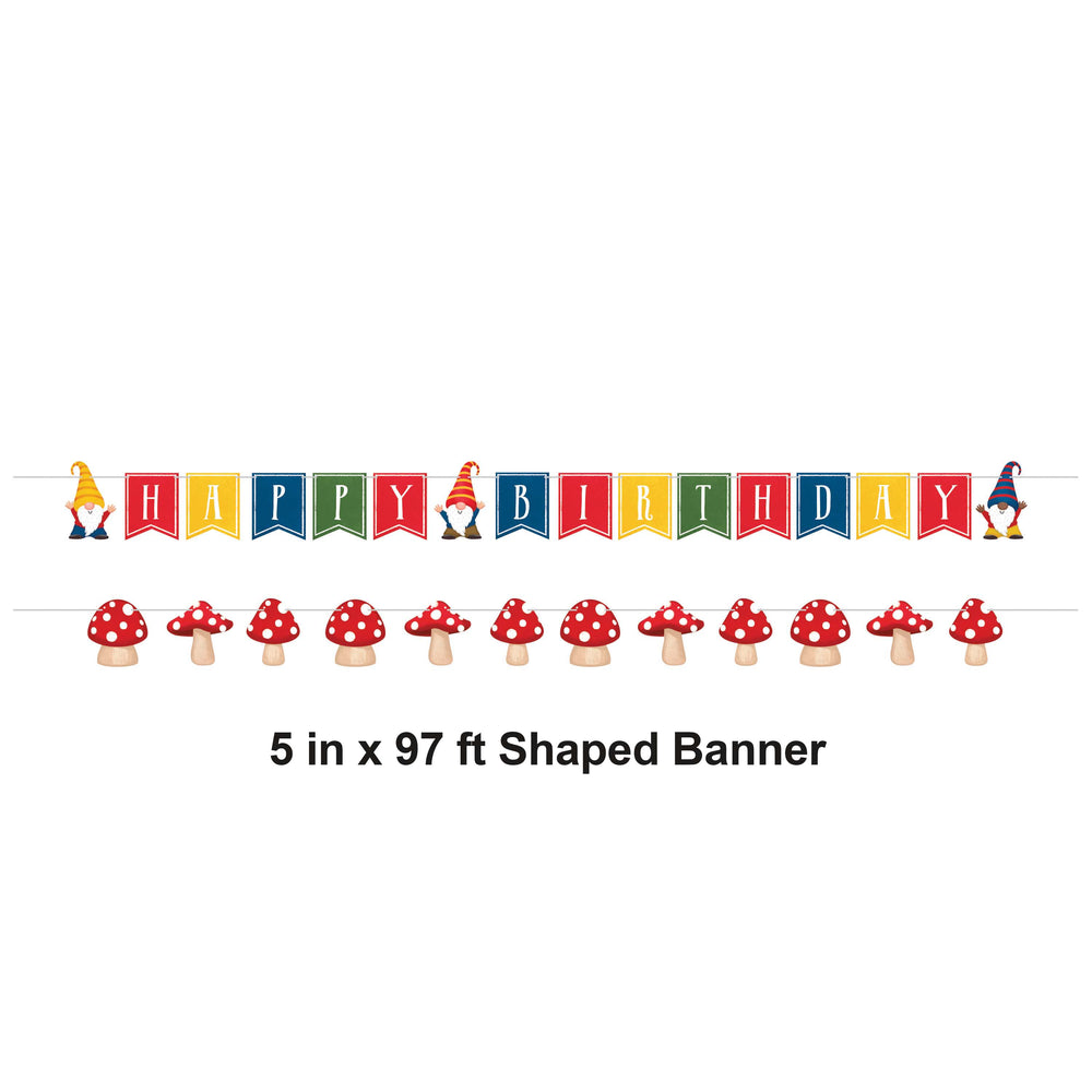 Party Gnomes Birthday Banners | Kid's Birthday