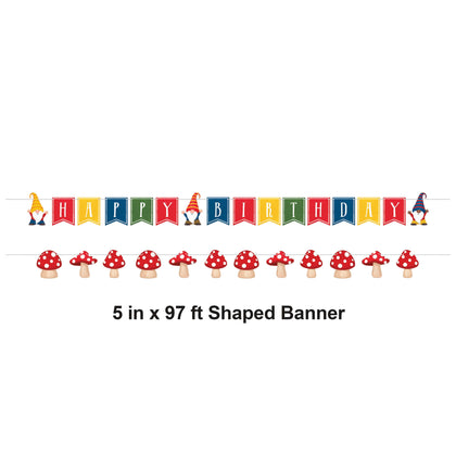 Party Gnomes Birthday Banners | Kid's Birthday