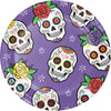 Dia De Los Muertos 7in Plates 8ct | Halloween