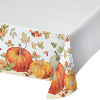 Pumpkin Paper Table Cover | Halloween