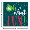 Oh What Fun Beverage Napkins 16ct | Christmas