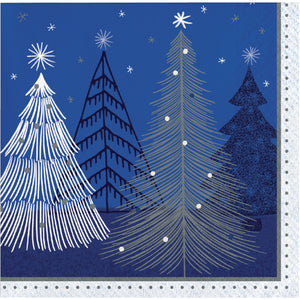 Snowfall Beverage Napkins 16ct | Christmas