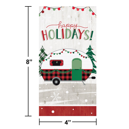 Happy Holiday Guest Towel Napkins 16ct | Christmas