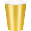Gold Foil 9oz. Cups 8ct | General Entertainment