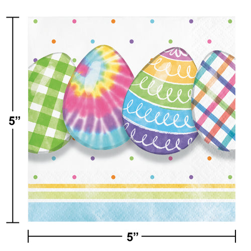 Vibrant Easter Beverage Napkins 16ct | Easter