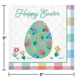 Cottage Easter Beverage Napkins 16ct | Easter