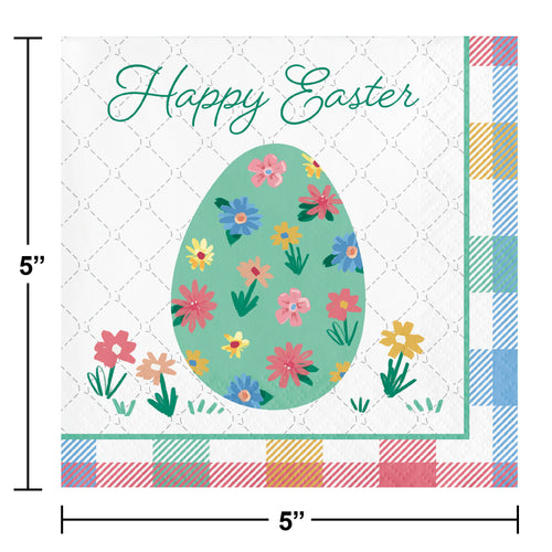 Cottage Easter Beverage Napkins 16ct | Easter