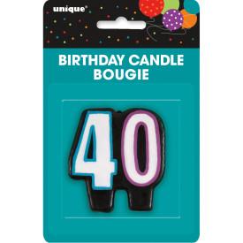 Birthday Candle  40  | Milestone Birthday