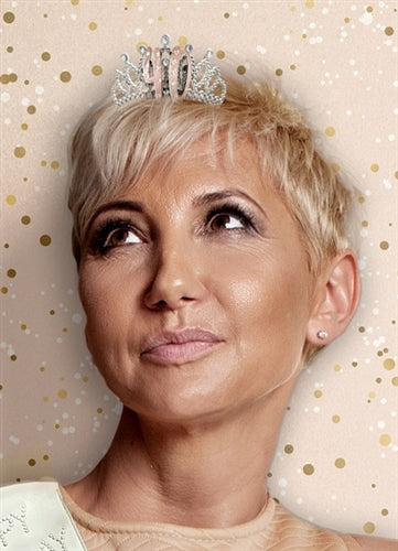 Rose Gold 40th Birthday Tiara (Clearance)