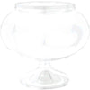 Clear Short Round Pedestal Jar | Catering