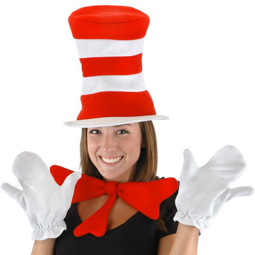 Adult Cat in the Hat Accessory Costume Kit
