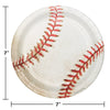 Baseball 7in Dessert Plates 8ct | Sports