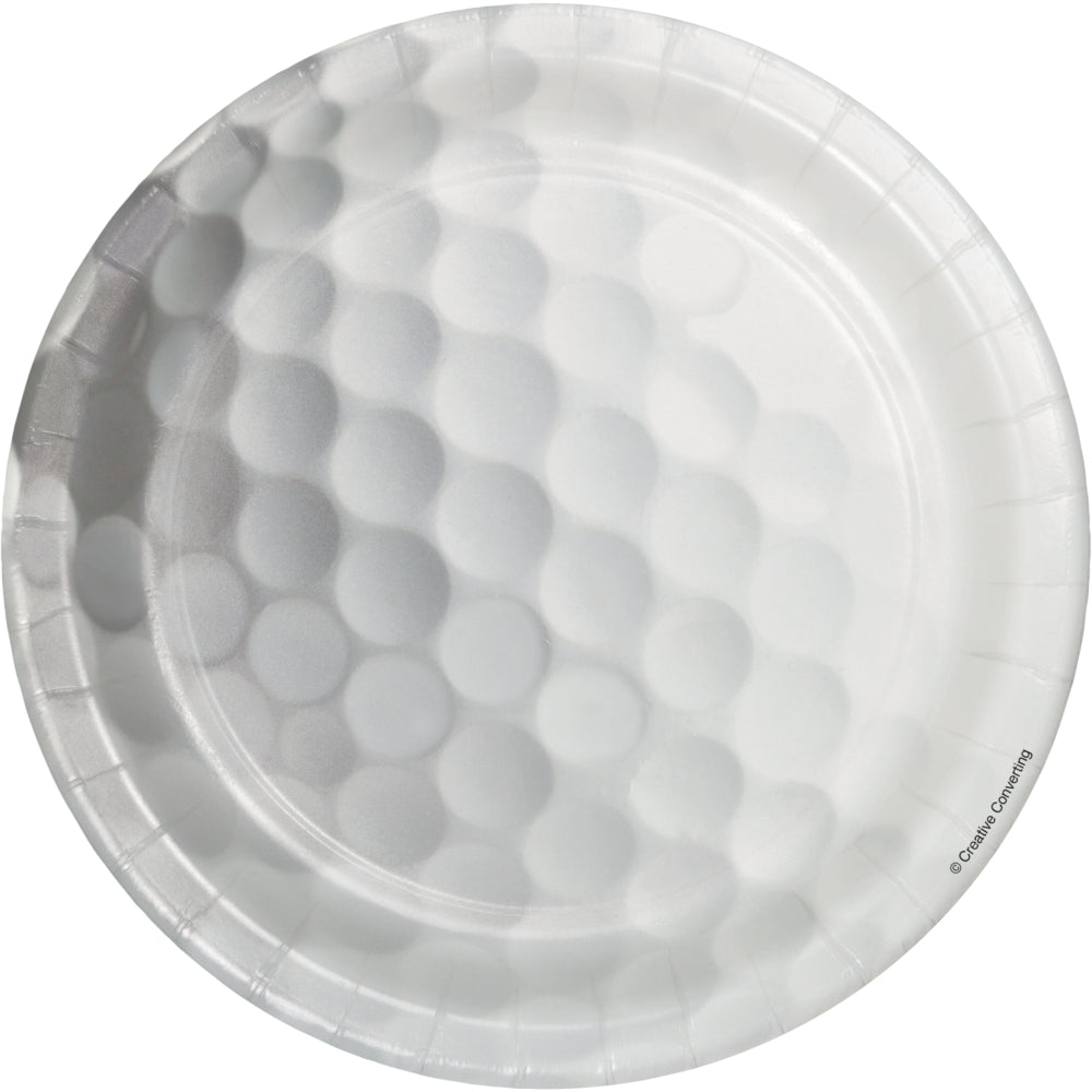 Sports Fanatic - Golf Ball 7in Plates 8ct | Sports