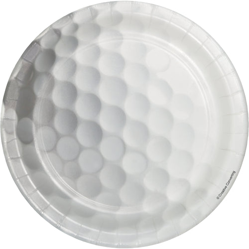 Sports Fanatic - Golf Ball 7in Plates 8ct | Sports