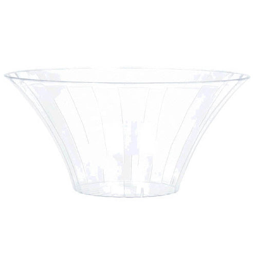 Large Clear Plastic Flared Bowl | Catering