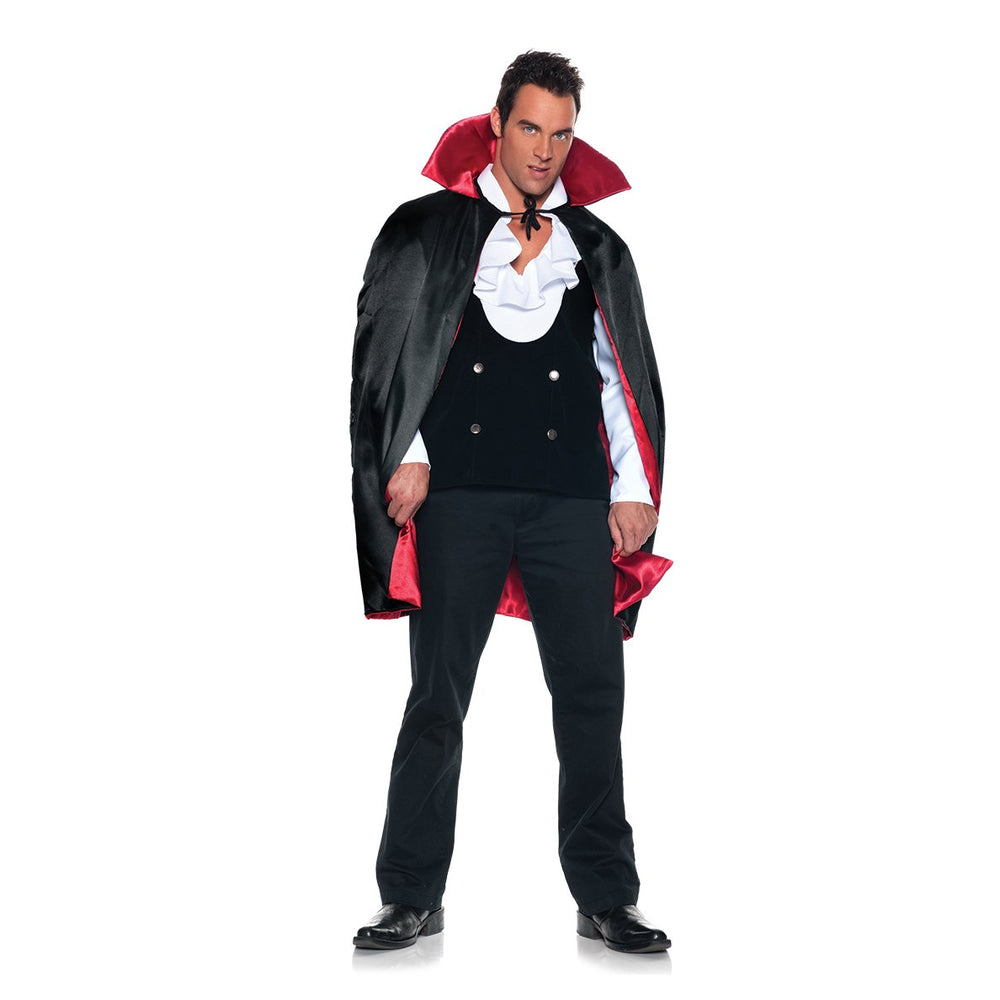 Black with red lining