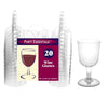 2pc. Wine Glasses - Clear 20ct. WINE5-20/20