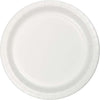 White 10in Paper Plates 24ct | Solids