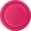 Hot Magenta 10in Paper Dinner Plates 24ct | Solids