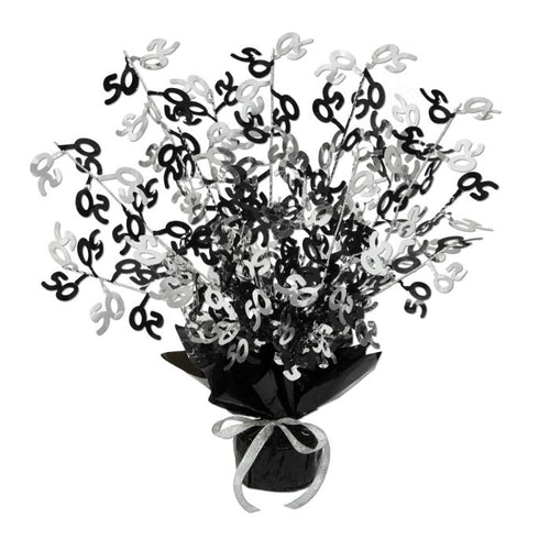 50th Birthday Spray Centerpiece