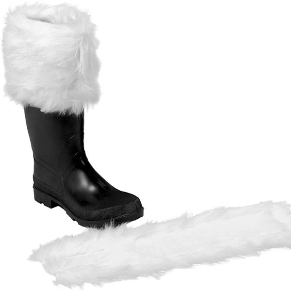 Luxurious Long Hair Boot Cuff | Christmas