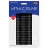 Metallic Square Curtain - Black | General Entertaining