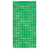 Metallic Square Curtain - Green | General Entertaining