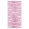 Metallic Square Curtain - Pink | General Entertaining