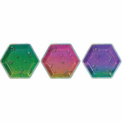 Sparkle Prismatic Hexagonal Plates 7