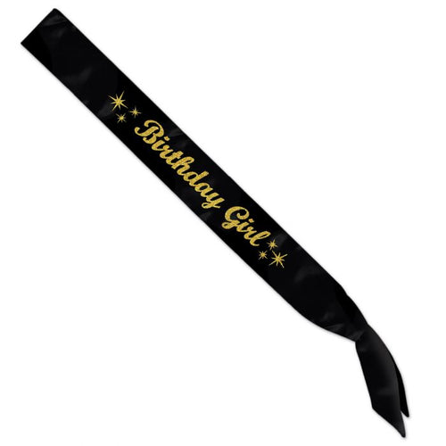Birthday Girl Glitter Sash | Generic Birthday