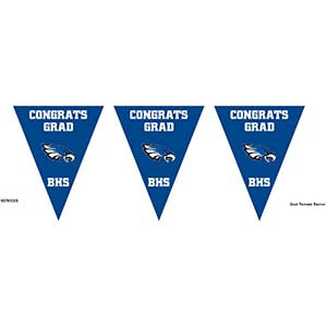 High School Pennant Banner | Graduation
