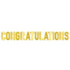 Foil Congratulations Banner | Graduation