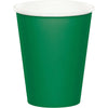 Emerald Green Paper Cups 24ct | Solids