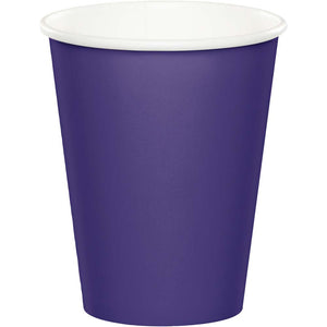 Purple Paper Cups 24ct | Solids