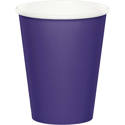 Purple Paper Cups 24ct | Solids