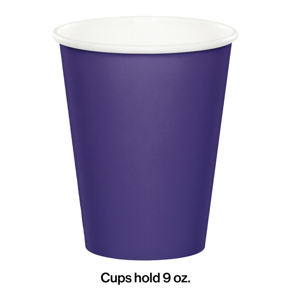 Purple Paper Cups 24ct | Solids