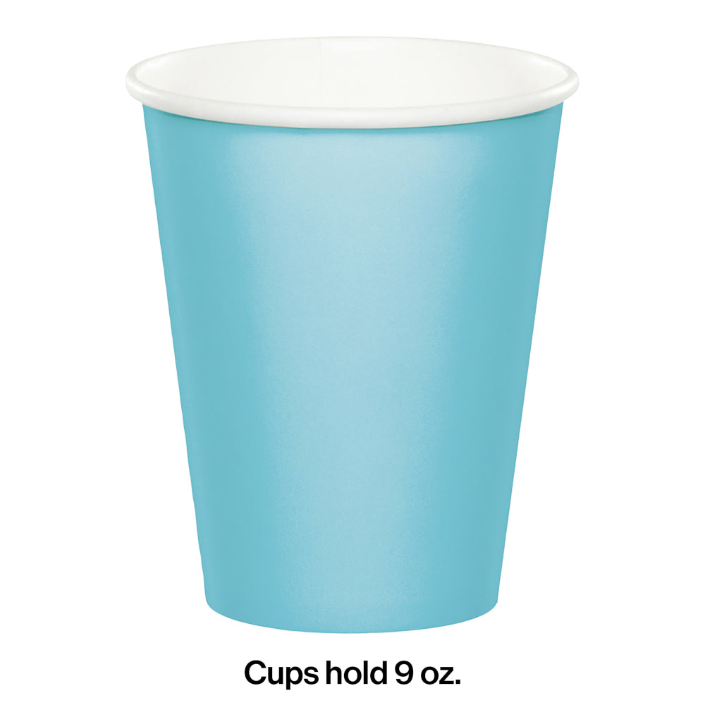 New Pastel Blue 9oz. Paper Cup 24ct | Solids