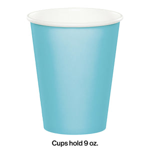 New Pastel Blue 9oz. Paper Cup 24ct | Solids