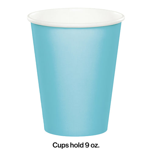 New Pastel Blue 9oz. Paper Cup 24ct | Solids