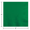 Emerald Green Beverage Napkins 50ct | Solids