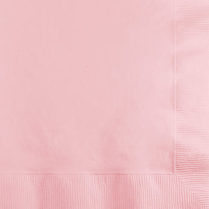 Classic Pink Beverage Napkins 50ct | Solids