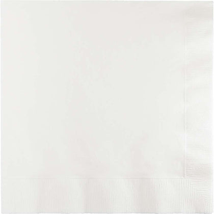 White Luncheon Napkins 50ct | Solids