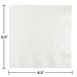 White Luncheon Napkins 50ct | Solids