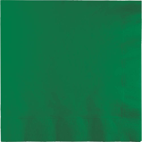 Emerald Green Luncheon Napkins 50ct | Solids