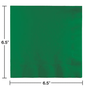 Emerald Green Luncheon Napkins 50ct | Solids