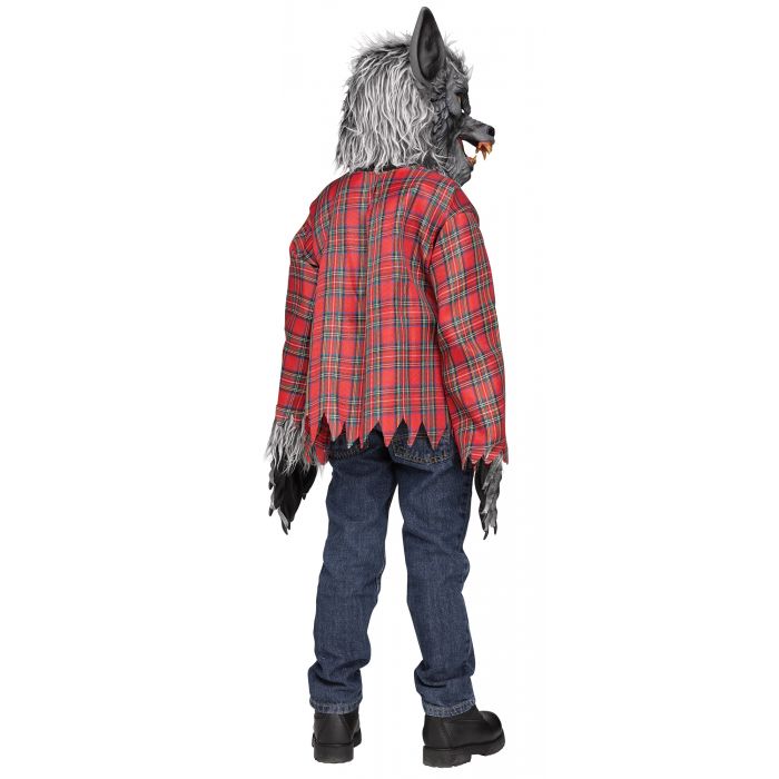 Grey Werewolf Child