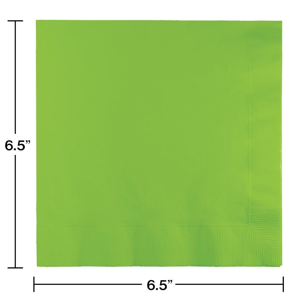 Fresh Lime Luncheon Napkins 50ct | Solids