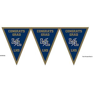 High School Pennant Banner | Graduation
