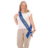 Retired Satin Sash Blue | Retirement